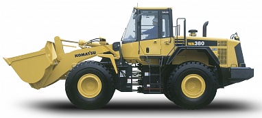 Фронтальный погрузчик Komatsu WA380-6