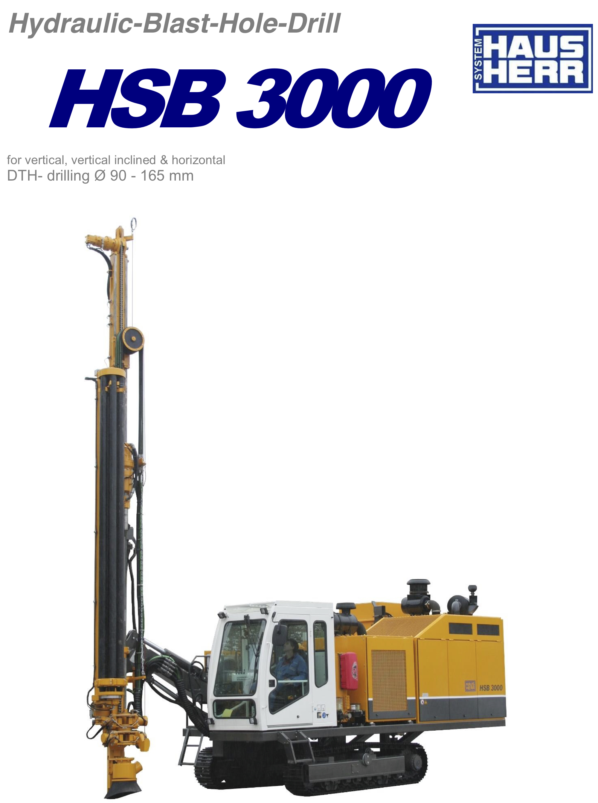 Буровая машина HSB-3000