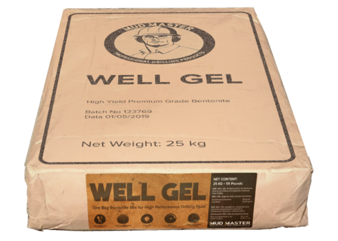 Бентонит WELL GEL PREMIUM , смесь высококачественного натриевого бентонита.