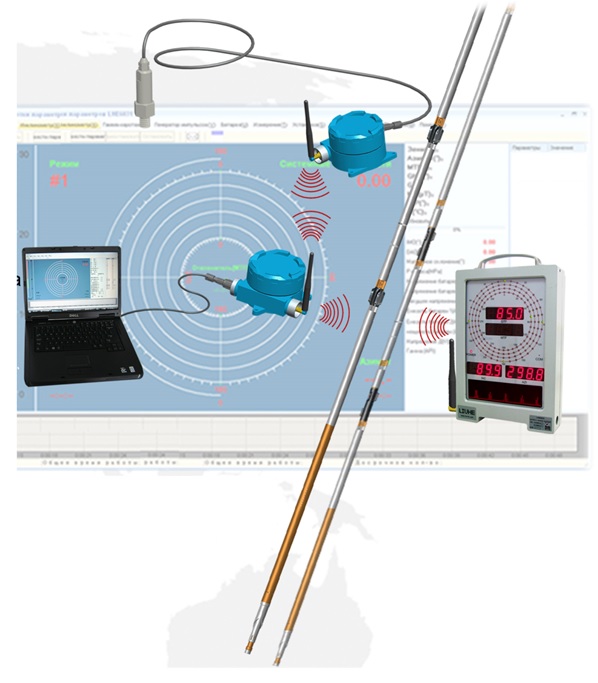 Забойная телеметрическая система с гидравлическим каналом связи LHE630N